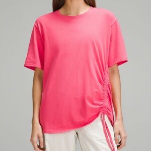 Lululemon Side-Cinch Cotton T-Shirt size 6